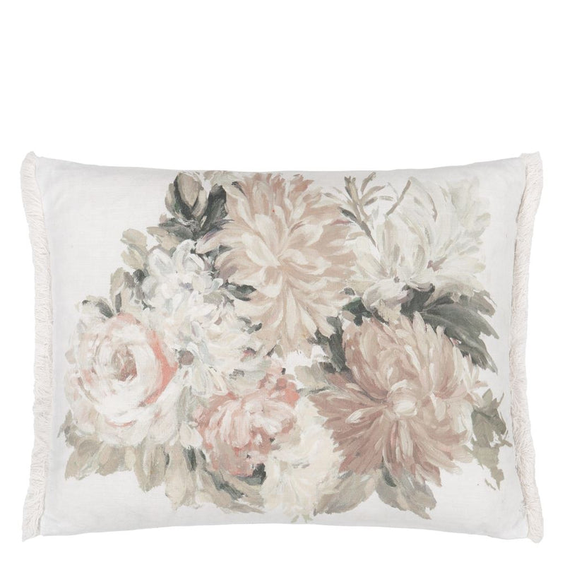 media image for Fleurs D Artistes Sepia Cushion By Designers Guild Ccdg1463 2 271