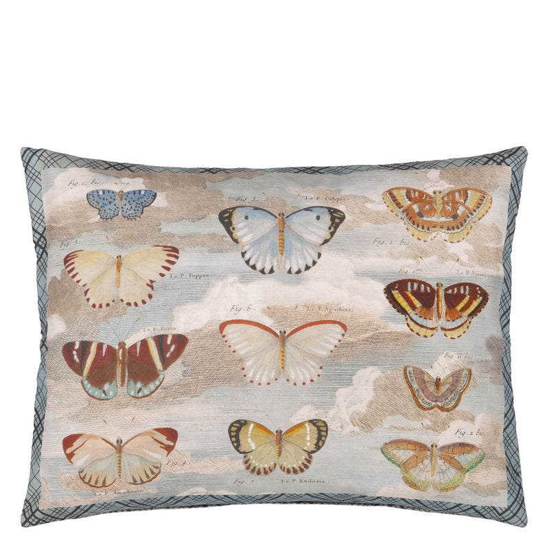 media image for Butterfly Studies Parchment Cushion By Designers Guild Ccjd5089 2 281
