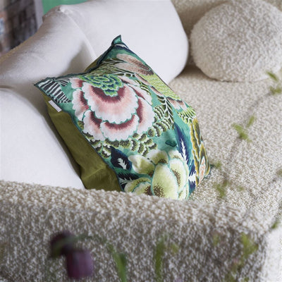 product image for Rose De Damas Jade Cushion By Designers Guild Ccdg1456 8 95