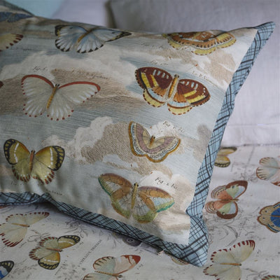 product image for Butterfly Studies Parchment Cushion By Designers Guild Ccjd5089 4 73