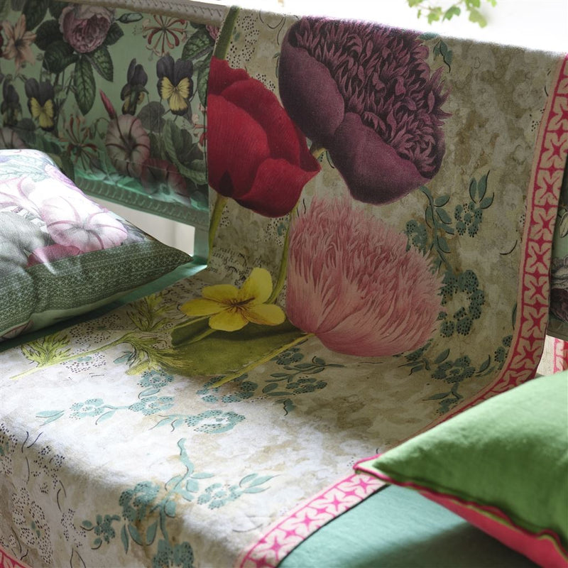 media image for Poppy Study Violet Throw By Designers Guild Bljd5011 3 251
