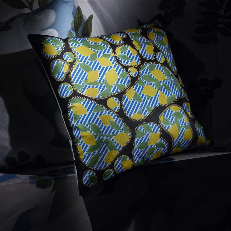 media image for Lemon Pebbles Citron Cushion By Designers Guild Cccl0633 4 251