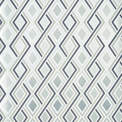product image for Diamond Geo Retro Wallpaper in Cream/Taupe 48