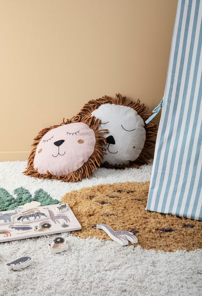product image for Lion Safari Cushion by Ferm Living 87