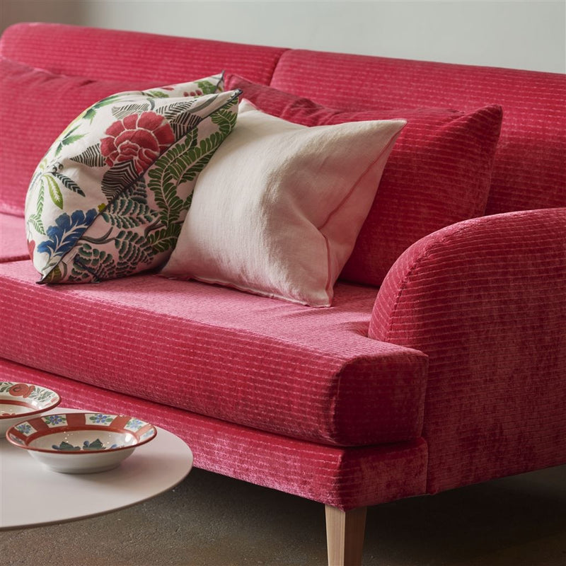 media image for Brocart Decoratif Linen Cushion By Designers Guild Ccdg1453 12 245
