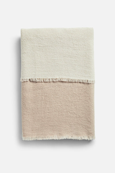 product image of double off white beige throw by woud woud 160553 1 580