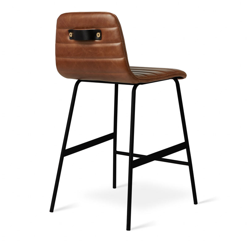 media image for Lecture Upholstered Counter Stool in Various Colors Alternate Image 2 233