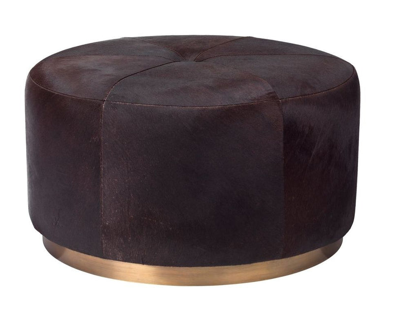 media image for Thackeray Round Pouf In Various Colors & Sizes by Jamie Young 294