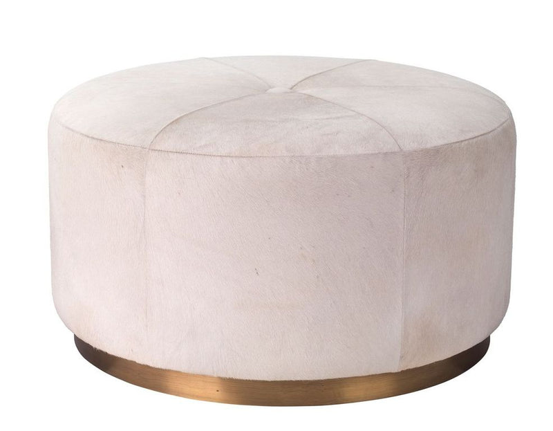 media image for Thackeray Round Pouf In Various Colors & Sizes by Jamie Young 216