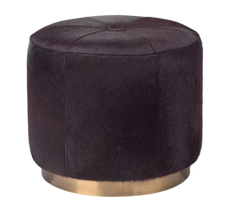 media image for Thackeray Round Pouf In Various Colors & Sizes by Jamie Young 249
