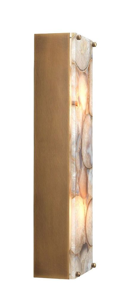 media image for Adeline Rectangle Wall Sconce Front Image 288