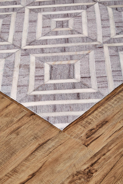 product image for Canady Hand Woven Silver Gray and Taupe Rug by BD Fine Corner Image 1 80