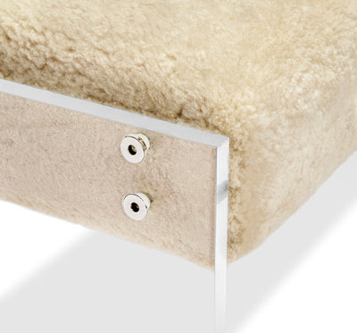 product image for Aiden Shearling Bench 2 3