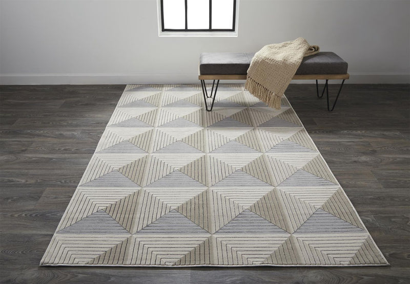 media image for Orin Gray and Silver Rug by BD Fine Roomscene Image 1 263