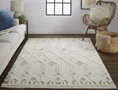 product image for Elika Ivory and Tan Rug by BD Fine Roomscene Image 1 41