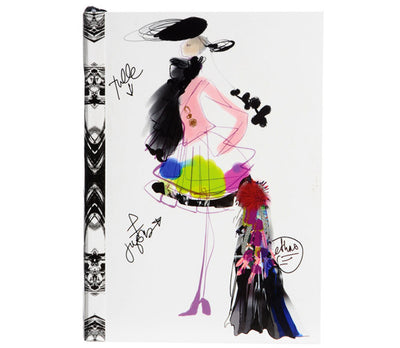 product image for fashion sketch notebook design by christian lacroix 2 75