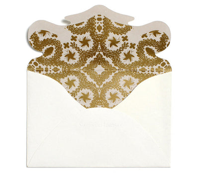 product image for oro y plata correspondence card design by christian lacroix 4 13