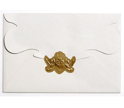 product image for oro y plata correspondence card design by christian lacroix 2 33