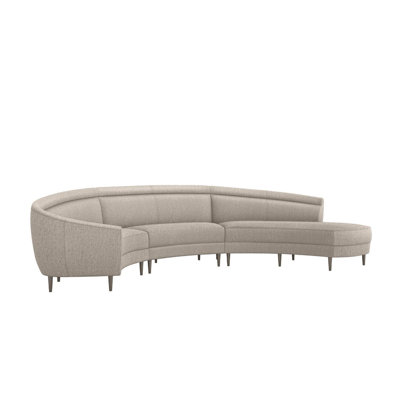 media image for Capri Chaise 3 Piece Sectional 28 289