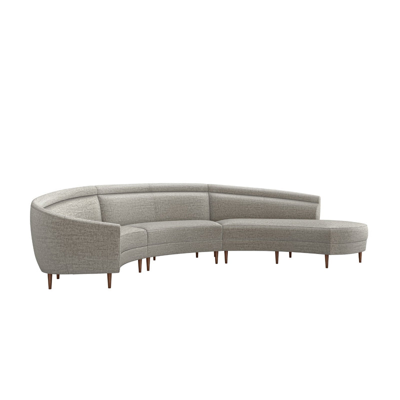 media image for Capri Chaise 3 Piece Sectional 12 244