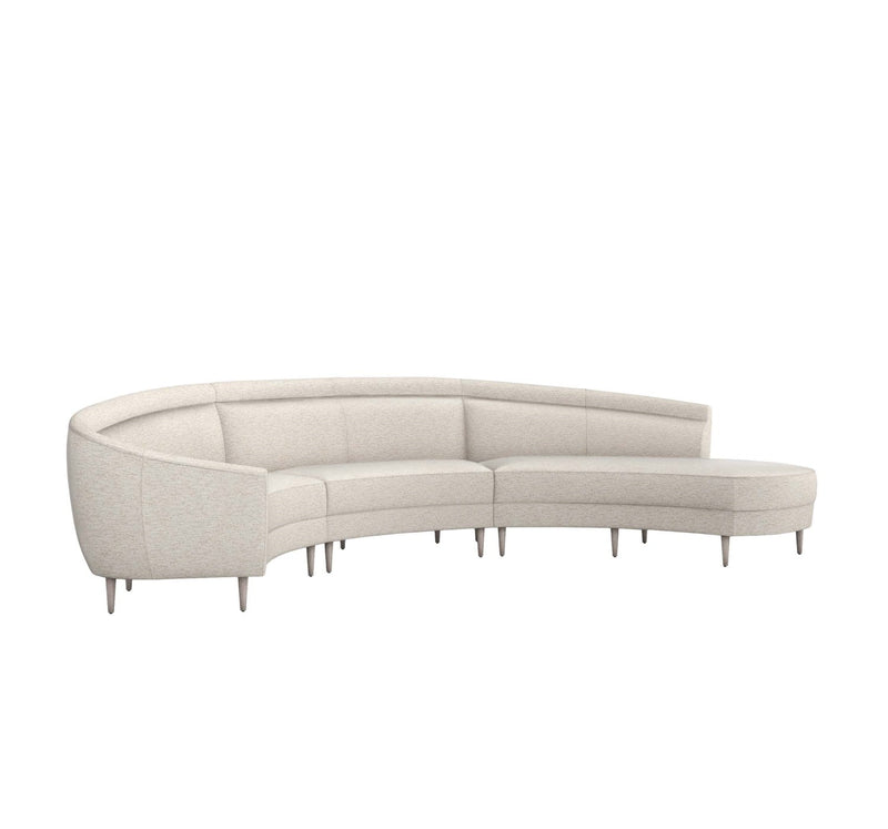 media image for Capri Chaise 3 Piece Sectional 32 289