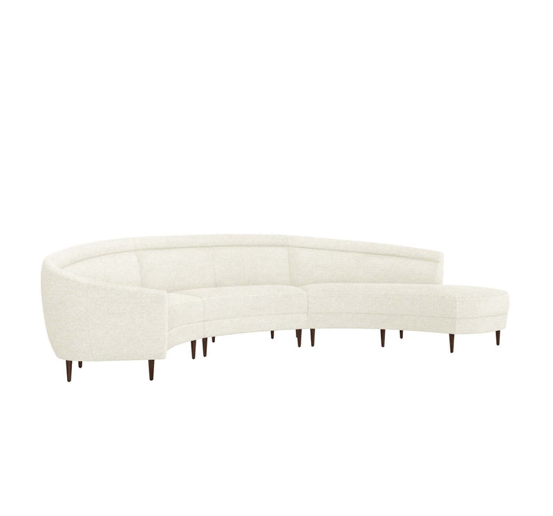 media image for Capri Chaise 3 Piece Sectional 24 216