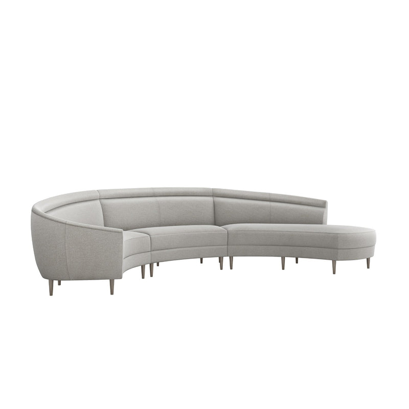 media image for Capri Chaise 3 Piece Sectional 10 235