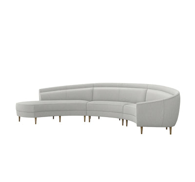 product image for Capri Chaise 3 Piece Sectional 3 11