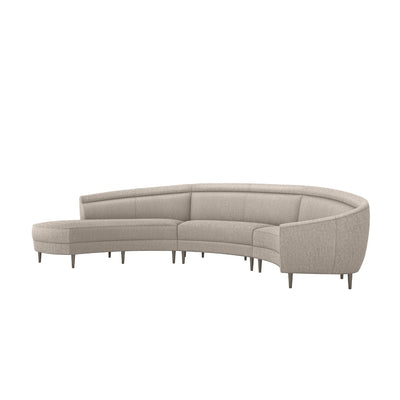 product image for Capri Chaise 3 Piece Sectional 27 48