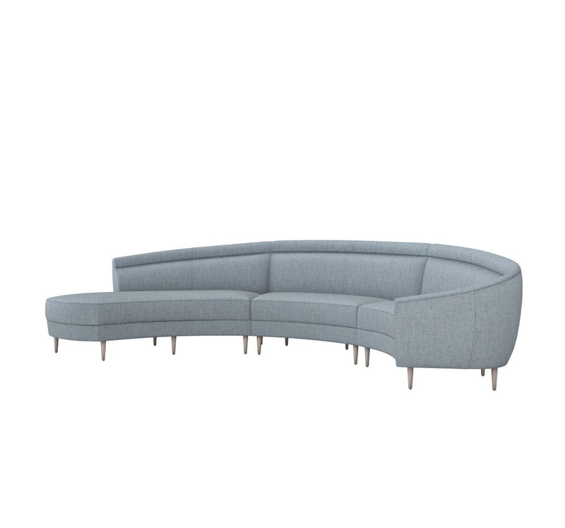 media image for Capri Chaise 3 Piece Sectional 13 225