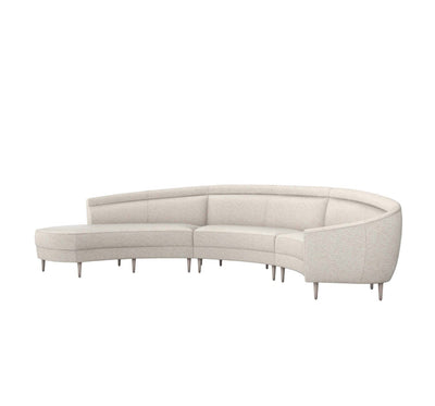 product image for Capri Chaise 3 Piece Sectional 31 49