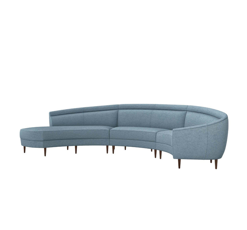 media image for Capri Chaise 3 Piece Sectional 17 243
