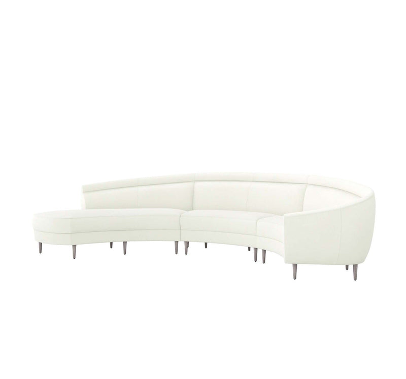 media image for Capri Chaise 3 Piece Sectional 15 272