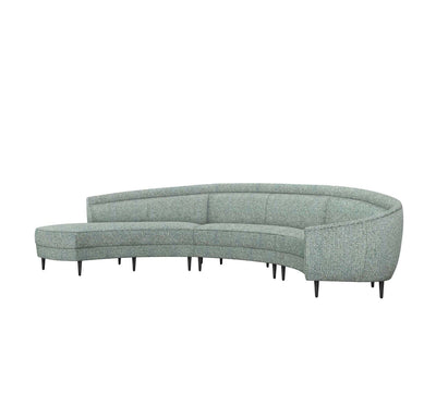 product image for Capri Chaise 3 Piece Sectional 21 9