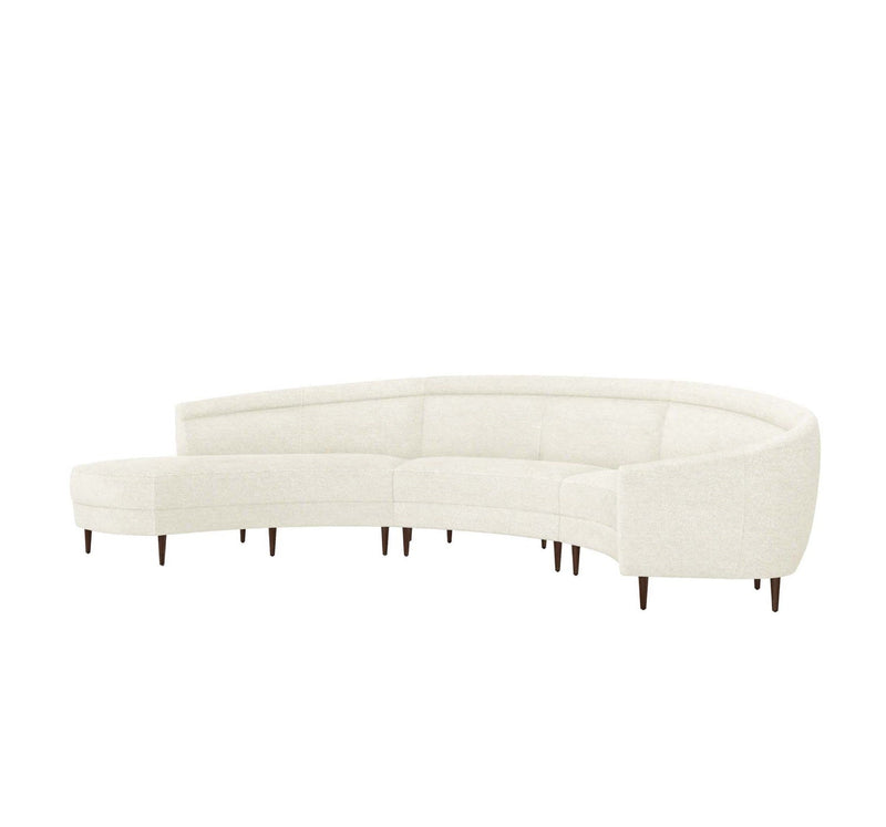 media image for Capri Chaise 3 Piece Sectional 23 225