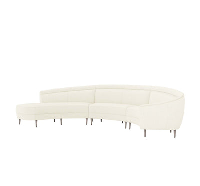 product image for Capri Chaise 3 Piece Sectional 33 92