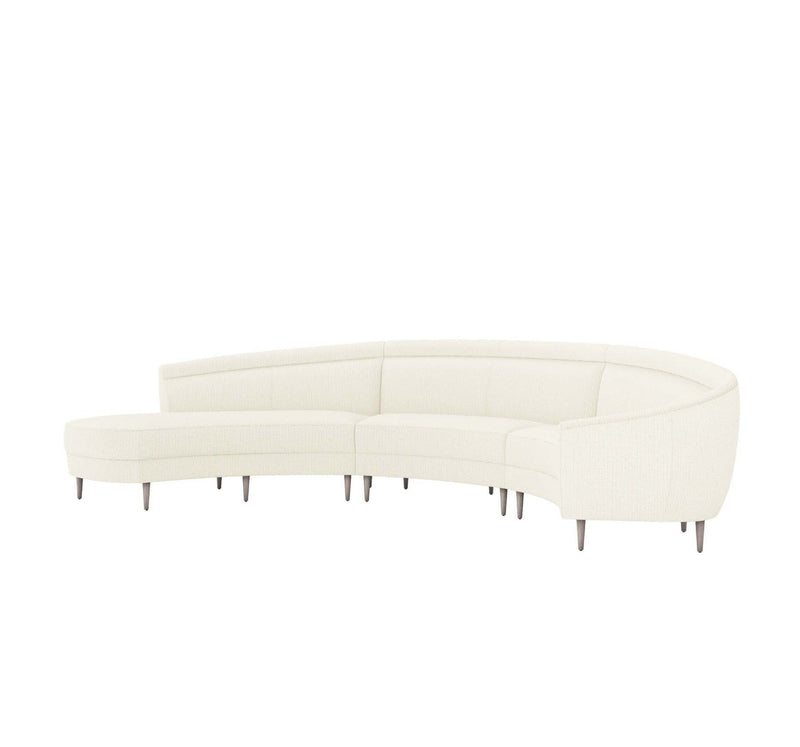 media image for Capri Chaise 3 Piece Sectional 33 220