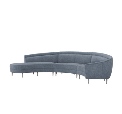 product image for Capri Chaise 3 Piece Sectional 29 58