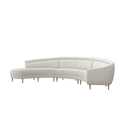 product image for Capri Chaise 3 Piece Sectional 1 36