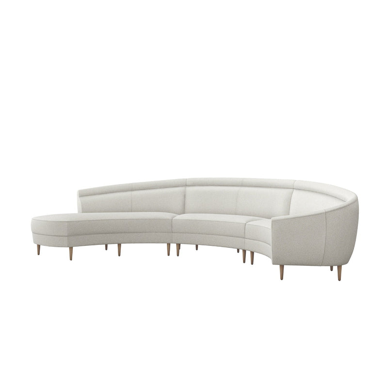 media image for Capri Chaise 3 Piece Sectional 1 245