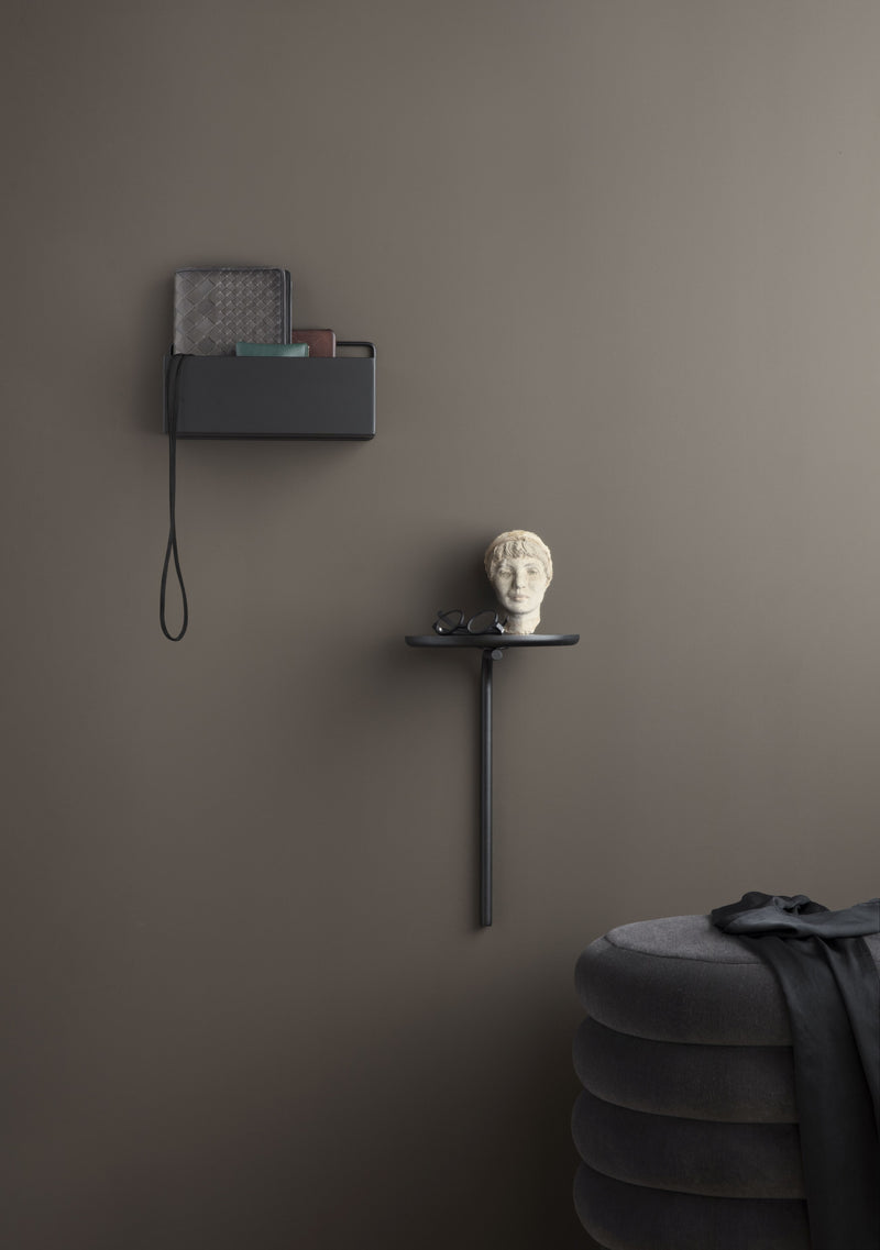 media image for Rectangle Wall Box in Black by Ferm Living 295