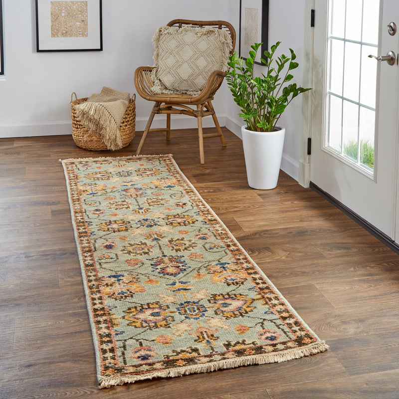 media image for Irie Gray and Gold Rug by BD Fine Roomscene Image 1 283