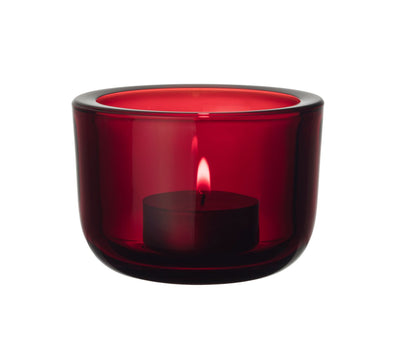 product image for valkea tealight candle holder in various colors design by harri koskinen for iittala 6 19