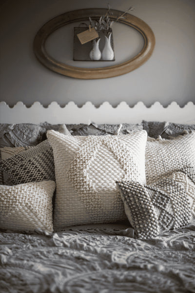 product image for Grey / Ivory Pillow 13" x 21" Alternate Image 13 97