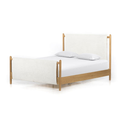 product image of Bowen Bed in Sheepskin Natural Flatshot Image 1 575