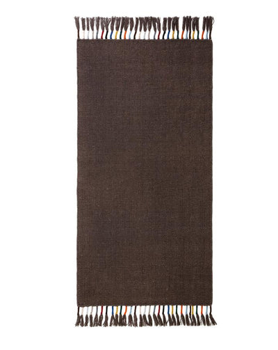 product image for tassle handwoven rug in mocha in multiple sizes design by pom pom at home 8 17
