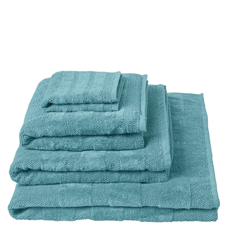 media image for Coniston Turquoise Hand Towel 262