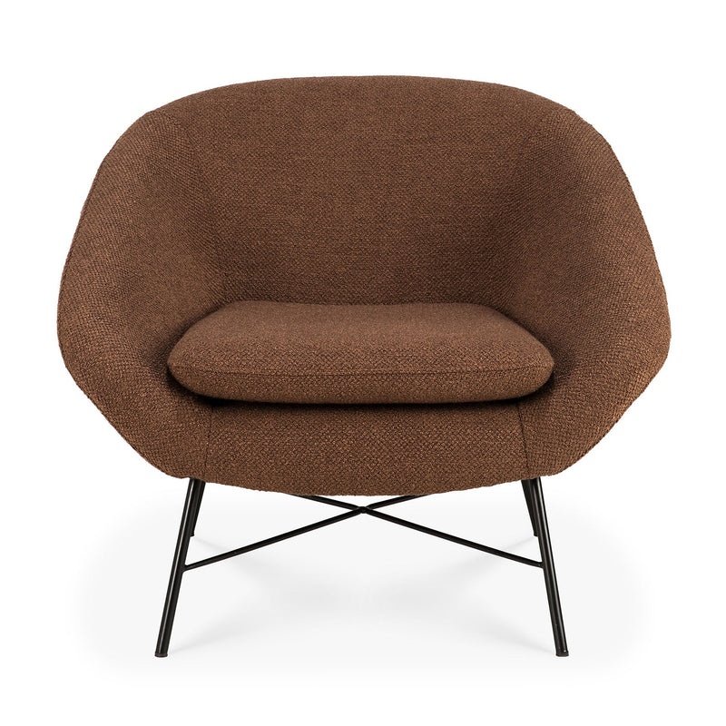 media image for barrow lounge chair by ethnicraft teg 20133 10 245