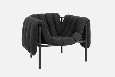 product image of puffy anthracite lounge chair bu hem 20195 1 599