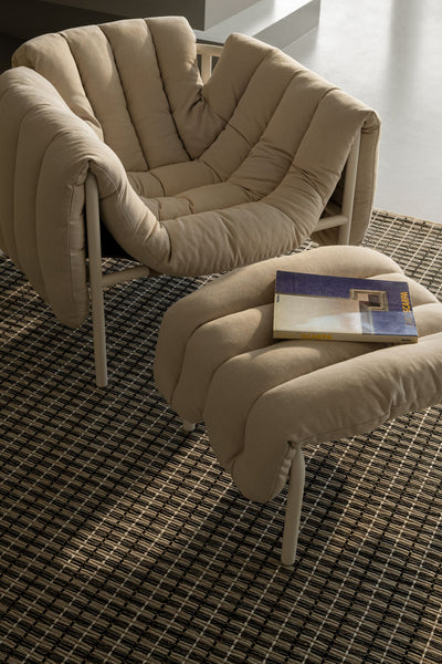 product image for puffy eggshell lounge chair ottoman bu hem 20317 5 97